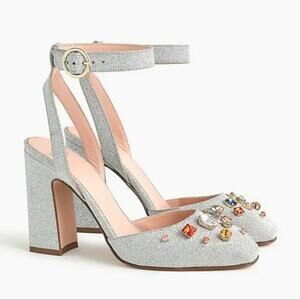 J. Crew | Harlow Ankle Strap Heels Size 6